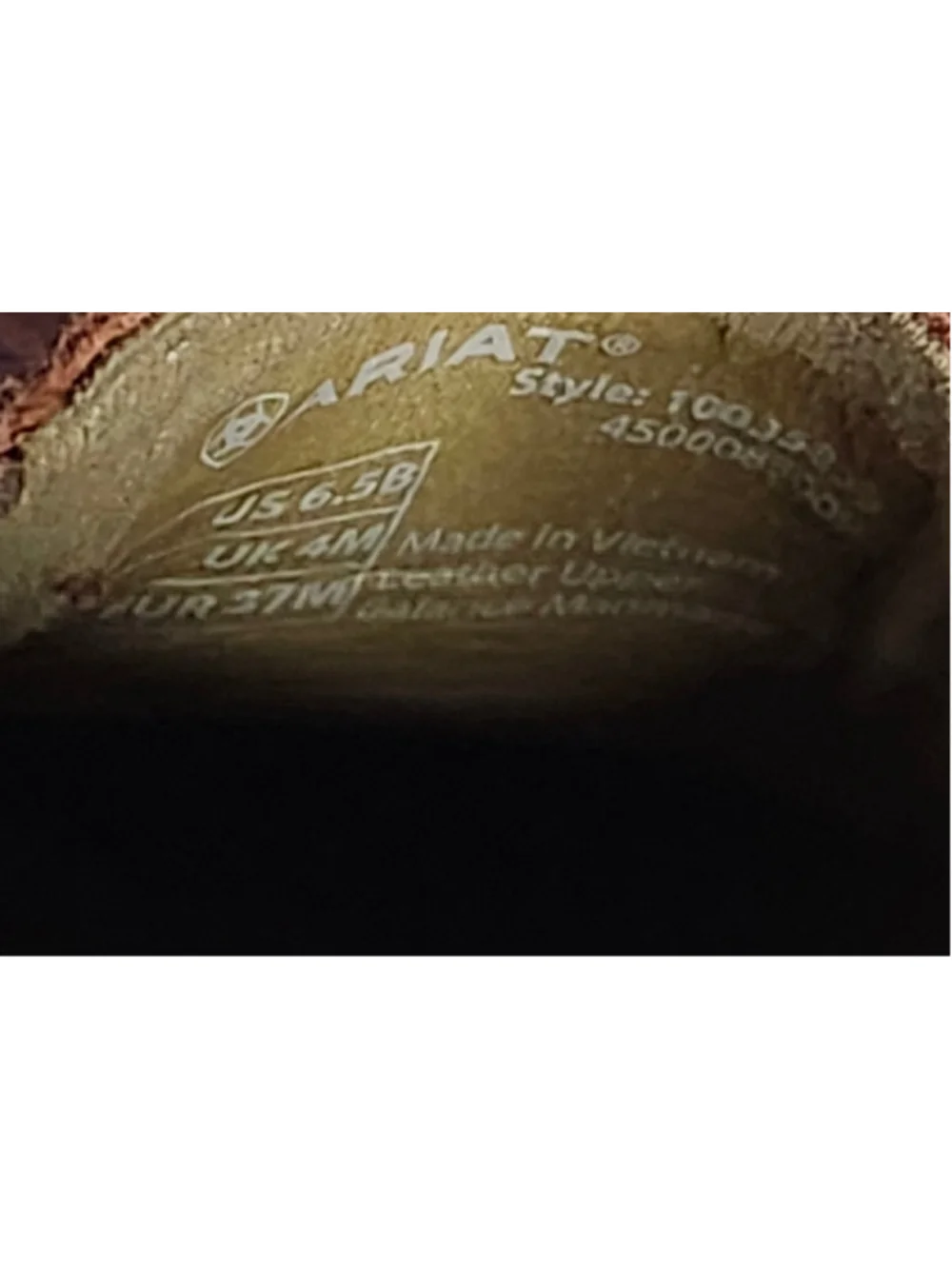 Ariat Cruiser NWOT Coffee Bean Suede Chocolate Snake Print Slip On Shoes 6.5
